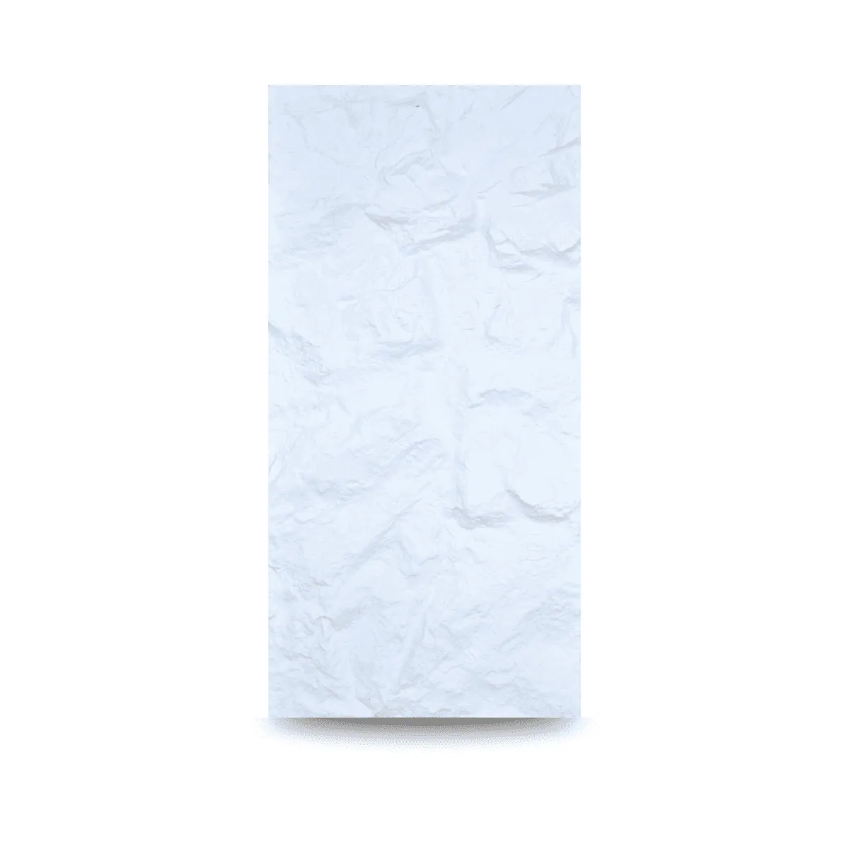 Novel Decorare PU Stone Panel Mushroom White | 3D Wall Cladding | Interior & Exterior Home Decor | 4ft × 2ft Panels | 50mm | Lightweight, Waterproof & Easy Install