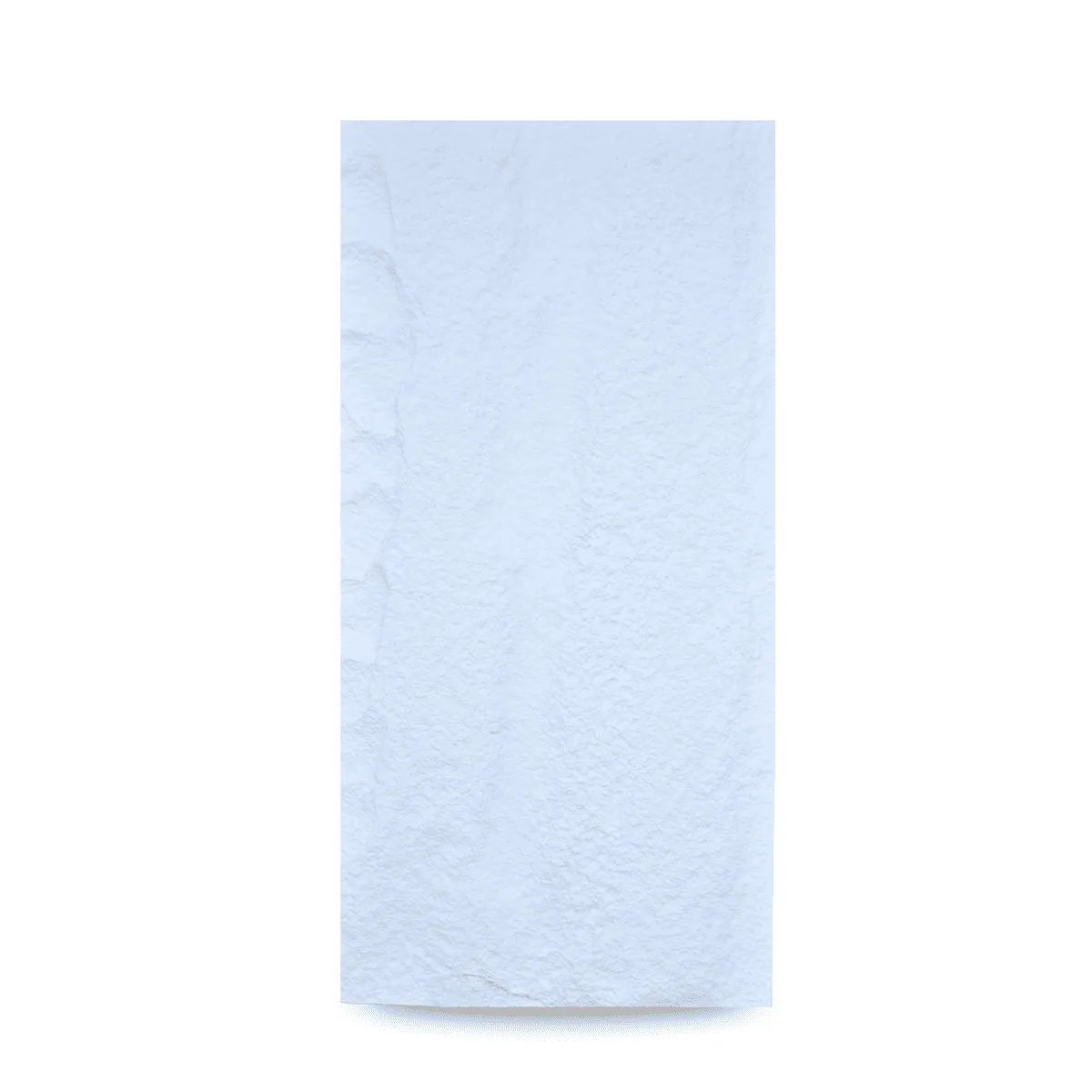 Novel Decorare PU Stone Wall Panels | White 3D Wall Cladding | Interior & Exterior Home Decor | 4ft × 2ft Panels | 30mm | Lightweight, Waterproof & Easy Install