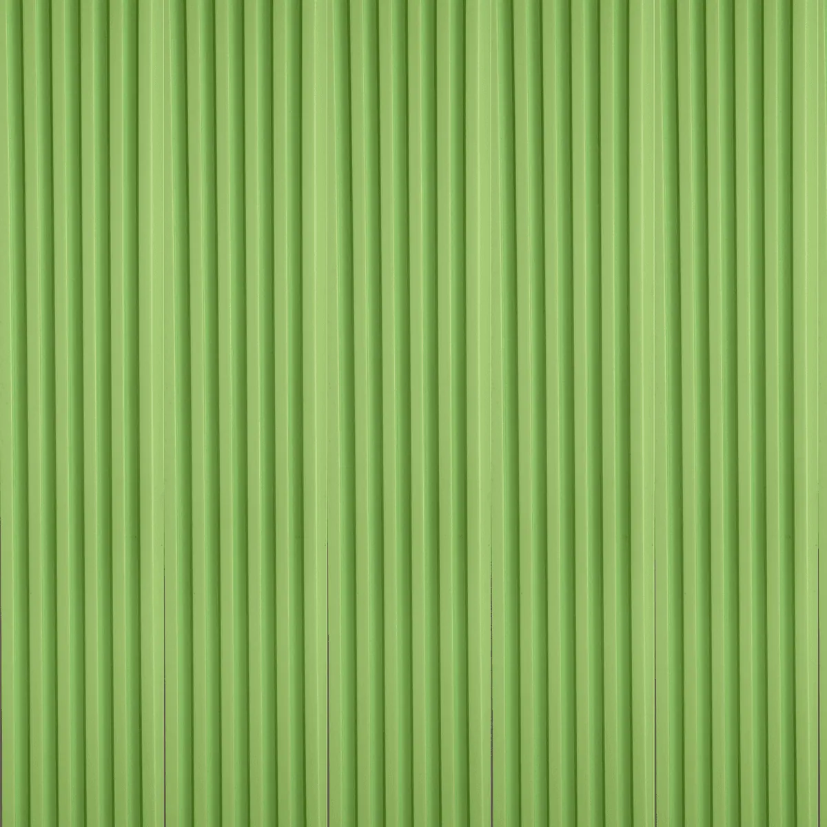 Novel Decorare Indoor WPC 1cm Square Box Wall Panel – Light Green | 10 Ft × 6 CM | 10mm | Waterproof, Scratch-Resistant, Easy-Clean