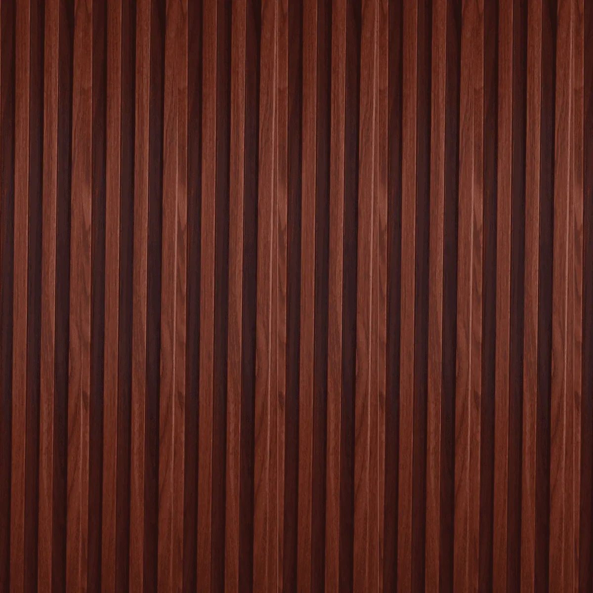 Novel Decorare Indoor WPC 2cm Wall Panel Wall Panel – Rose Wood | 10 Ft × 6 CM | 20mm | Waterproof, Scratch-Resistant, Easy-Clean