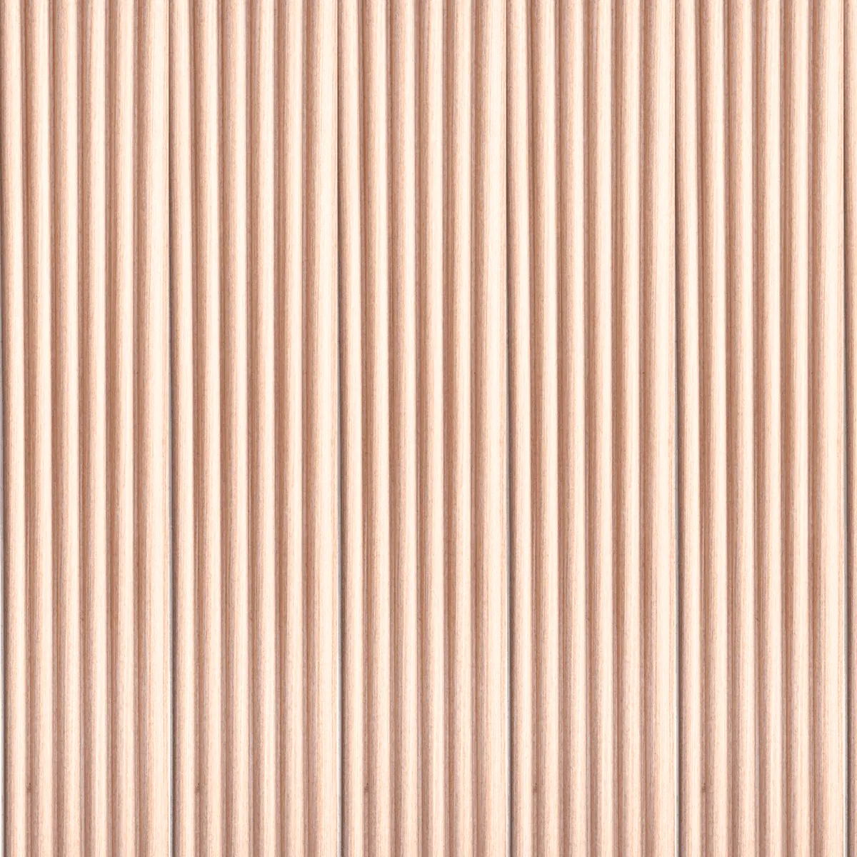 Novel Decorare Indoor WPC 6 Curves SEMI Circle Wall Panel – Autumn Wood | 10 Ft × 6 CM | 10mm | Waterproof, Scratch-Resistant, Easy-Clean