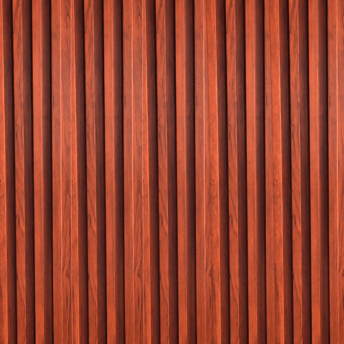 Novel Decorare Indoor WPC Indoor WPC 2.5cm Wall Panel – Golden Walnut | 10 Ft × 6 CM | 25mm | Waterproof, Scratch-Resistant, Easy-Clean