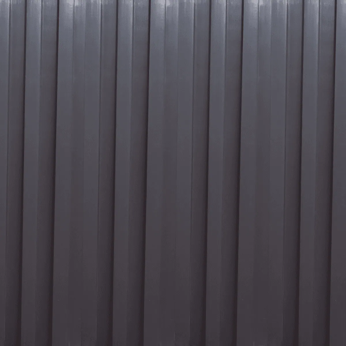Novel Decorare Indoor WPC Indoor WPC 2.5cm Wall Panel – Metal Gray | 10 Ft × 6 CM | 25mm | Waterproof, Scratch-Resistant, Easy-Clean