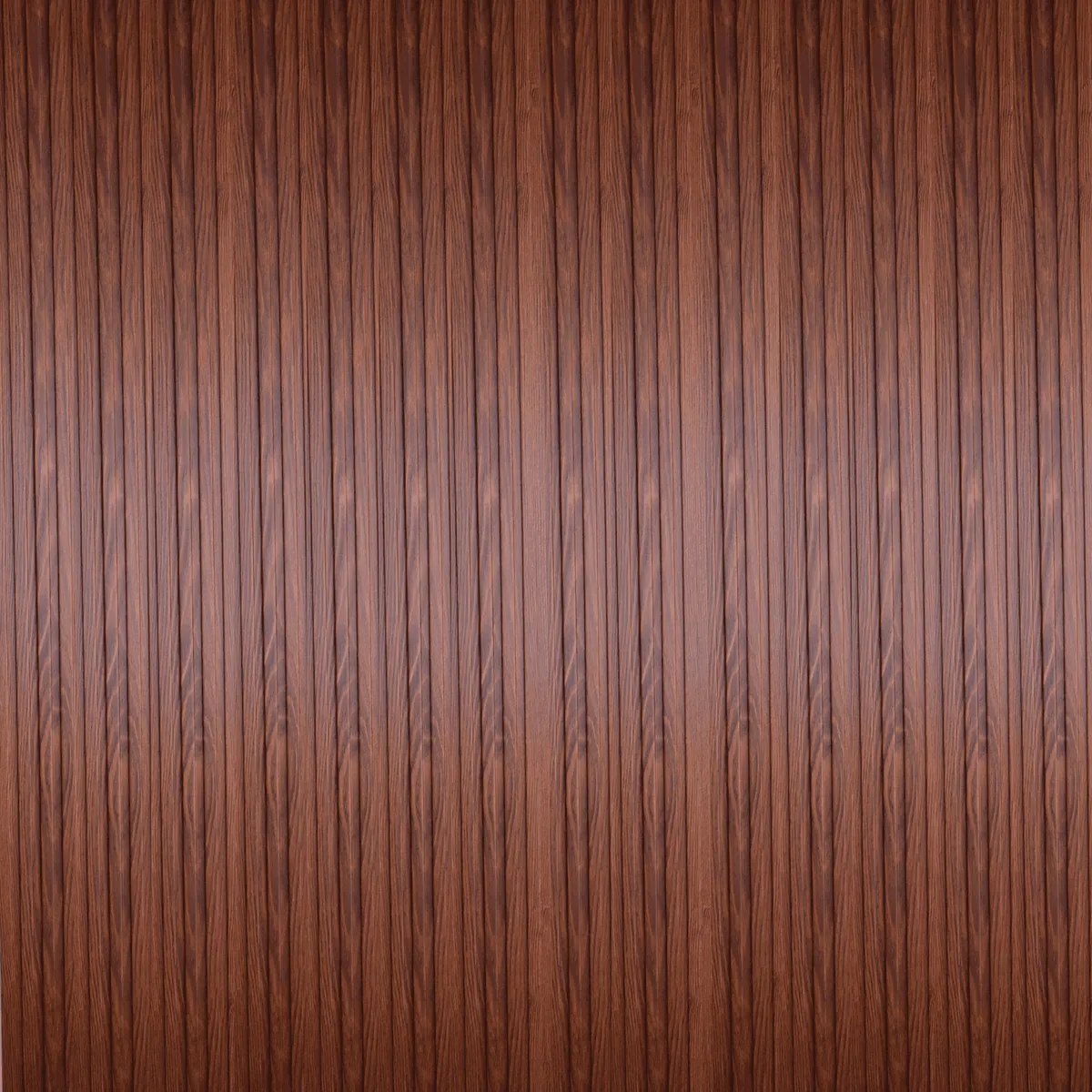 Novel Decorare Indoor WPC Single Rectangle Box Wall Panel – Umber Color | 10 Ft × 6 CM | 20mm | Waterproof, Scratch-Resistant, Easy-Clean